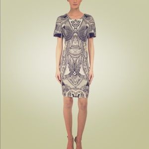 Just Cavalli leo snake print jersey dress size 42